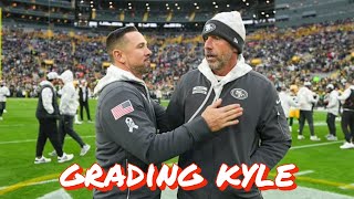 Grading 49ers HC Kyle Shanahans Performance in 2024 [upl. by Sikko]