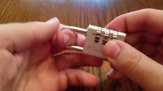 Decoding Master Combo Lock 630D [upl. by Harwin901]