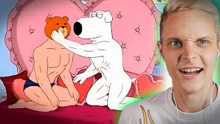 FAMILY GUY’S MOST OFFENSIVE JOKES RUSSIAN REACTION [upl. by Orelie]