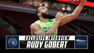 Rudy Gobert Sits Down With Shams Charania  Stadium [upl. by Esekram]