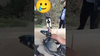 Attention au motard sur certaines route en Algérie fi djazair moto assainissement gaz roudou [upl. by Kristel]