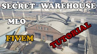 GTA 5 MLO  SECRET WAREHOUSE  OPEN INTERIOR [upl. by Araid]