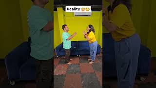 Expectation vs Reality 🤣 shorts ytshorts challenge [upl. by Chanda]