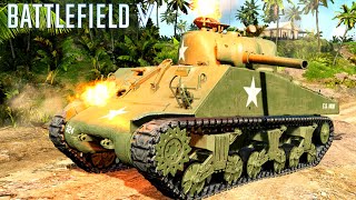 シャーマン戦車によるソロモン諸島攻略【BATTLEFIELDquot VBFVquot 実況】 [upl. by Iene]