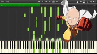 One Punch Man OP Theishter quotThe Heroquot Piano Sheets  Midi [upl. by Engvall]