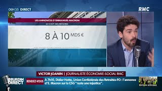 SMIC CSG heures supplémentaires  les mesures économiques annoncées par Emmanuel Macron [upl. by Kere879]