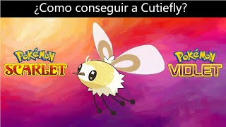 Como conseguir a Cutiefly en Pokemon Escarlata y Purpura DLC [upl. by Fevre]