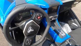 2020 Polaris Slingshot SL Autodrive MIAMI BLUE [upl. by Eicirtap488]