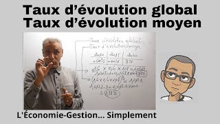 Taux dévolution global et moyen en 5 minutes [upl. by Main111]