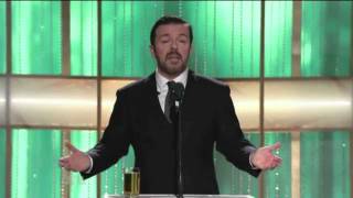 The Best of Ricky Gervais at The Golden Globes 20102012 [upl. by Narba180]