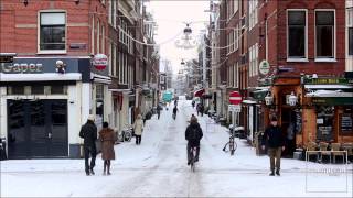 130115 amsterdam snow [upl. by Sterne]