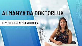 Almanyada Doktorluk  2023te bilmeniz gerekenler [upl. by Ahsitil]