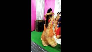 Best new bride dance Mere hatho main SAIYAAN SUPERSTAR CHANE KE KHET MAIN Sristi shukla [upl. by Moishe]