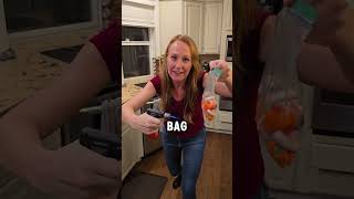 How to make 2 bags from 1 bag shorts diy food funny cool viralvideos viralshort short fyp [upl. by Anaiq]