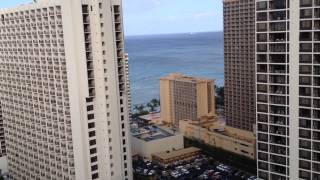 Aston Waikiki Sunset  1 bedroom ocean view [upl. by Adnilev]