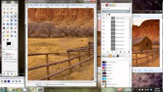 GIMP Tutorial  Removing an Object from an Image [upl. by Iaj]