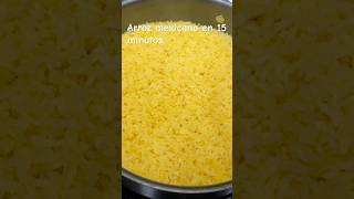 Arroz mexicano en 25 minutos cocina recetas arrozmexicano comida cena [upl. by Ardath]