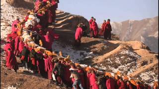 Buddist Monks chanting to the sounds of Tibetan Bowls and Gongs 15 [upl. by Rolyat102]