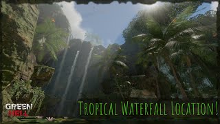 Tropical Waterfall Base Location Green Hell [upl. by Aloivaf]