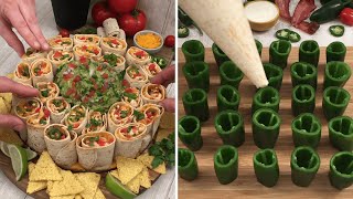 Banquete mexicano 🇲🇽 Ronda de fajitas 🌯 Tacos caseros 🌮 Torre de nachos🗼 [upl. by Anoval]