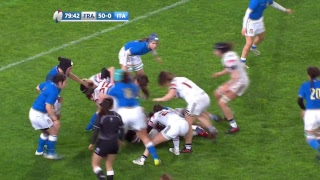 France Women v Italy Women  Womens Six Nations [upl. by Anerhs]