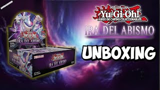 Unboxing YuGiOh JCC Ira del Abismo  El Agua coge fuerza [upl. by Haduhey]