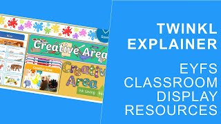 EYFS Classroom Display Resources [upl. by Enomed347]