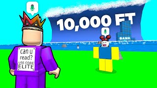 Roblox Voice Chat BUT A 10000ft Tsunami HITS [upl. by Retluoc]