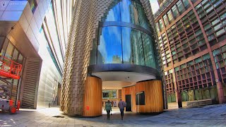 Exploring Unique Office Buildings in Broadgate amp London Wall  4K London Walk [upl. by Gaylene544]