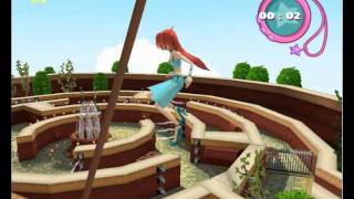 Winx Club PS2  minigame glitches [upl. by Nnaxor999]