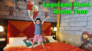 Legoland Hotel Kingdom Suite Room Tour And Unlocking Secret Treasure Chest With CKN [upl. by Martinic]