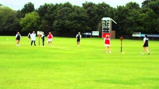 Stoolball  Over 50s England Ladies v Presidents XI [upl. by Lynea702]