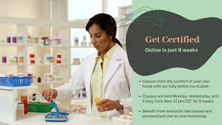 Pharmacy Technician Certification  8 week Online Course [upl. by Rats981]