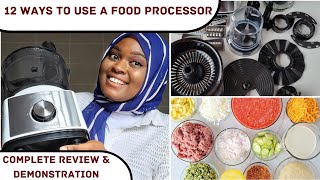 12 EASY WAYS TO USE A FOOD PROCESSOR KITCHEN ESSENTIALS [upl. by Anez]