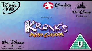 Opening to Kronk’s New Groove 2005 UK DVD [upl. by Candyce]