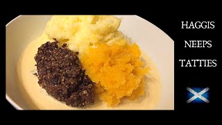 Traditional Scottish haggis neeps and tatties recipe amp Cook with me [upl. by Dyl]