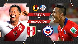 PERÚ VS CHILE REACCIÓN EN VIVO  VIERNES 21 DE JUNIO DE 2024 [upl. by Minabe524]