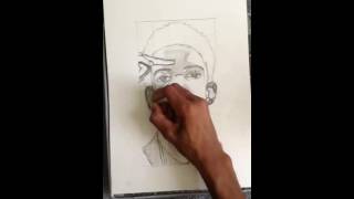 Drawing Rich Homie Quan [upl. by Wiatt183]