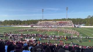 Bethune Cookman University Marching Band Homecoming Field Show 2024 [upl. by Rechaba]