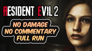 Beating RE2 Remake Without Damage Is INSANE [upl. by Ernst]