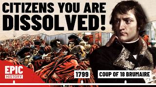 Napoleon Seizes Power  The Brumaire Coup [upl. by Tterrab]