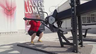 Pop up Sisu Fitness gym with adjustable weights at Helsinki Olympic Stadium [upl. by Neukam]