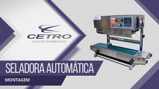 Montagem de Seladora Automática Vertical Cetro [upl. by Payson]