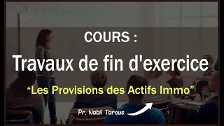 2Les Provisions  Provision pour dépréciation de l’actif immobilisé [upl. by Airottiv]