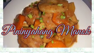 Pininyahang Manok  Pineapple Chicken Recipe [upl. by Nidroj246]