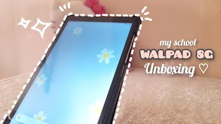 WALPAD 8G aesthetic unboxing✨️ school tab unboxing📱  Bangladesh 🇧🇩 [upl. by Itsur368]