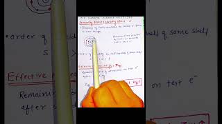 Screening effect shielding effect amp Z effective periodic table neet [upl. by Ebert]