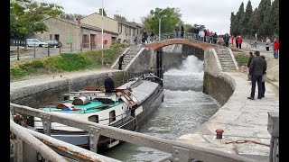 Scheepsreis van Groningen naar Zuid Frankrijk Canal du Midi [upl. by Safoelc843]