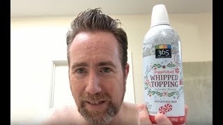 Shaving My Beard Off with Whipped Cream [upl. by Anelas]