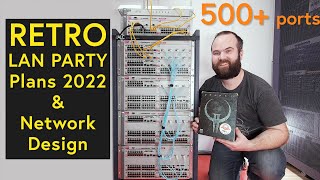 Designing a Retro Lan Party Network with HP Procurve 5308XL Switches amp Wifi [upl. by Zenger]